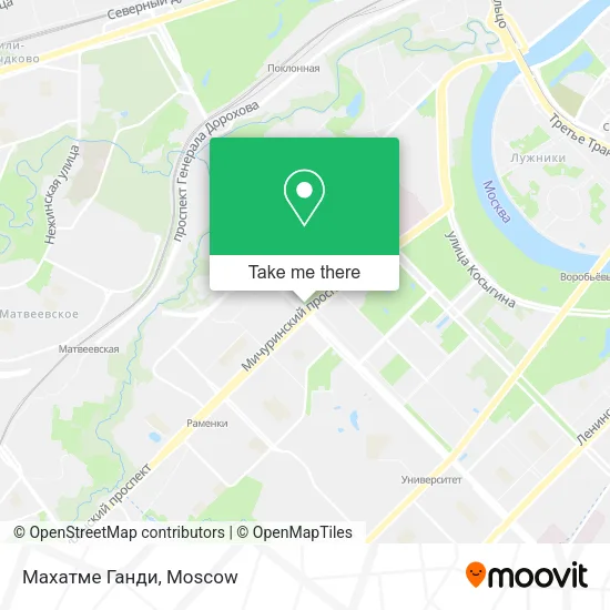 Махатме Ганди map