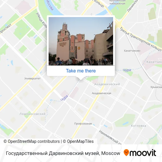 Государственный Дарвиновский музей map