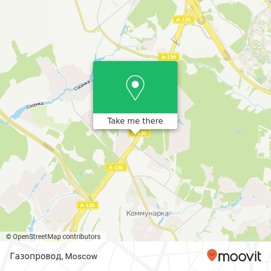 Газопровод map