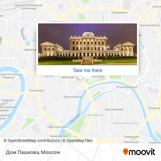 Дом Пашкова map