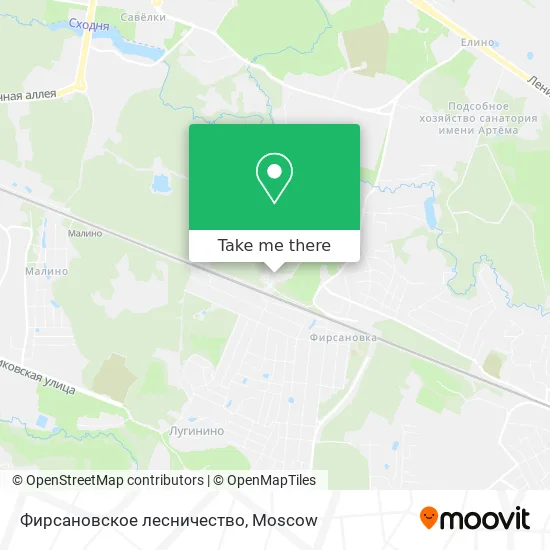 Фирсановское лесничество map