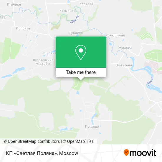 КП «Светлая Поляна» map