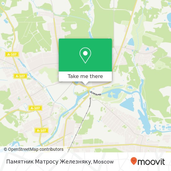 Памятник Матросу Железняку map