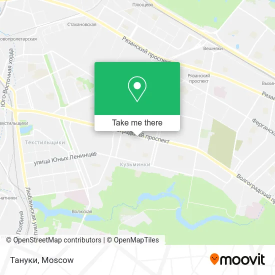Тануки map