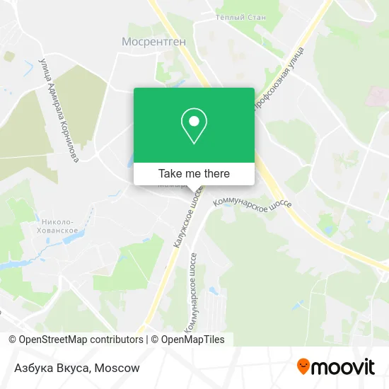 Азбука Вкуса map