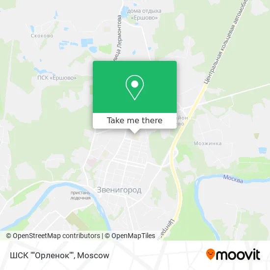 ШСК ""Орленок"" map