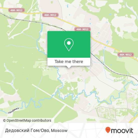 Дедовский Гом/Ово map