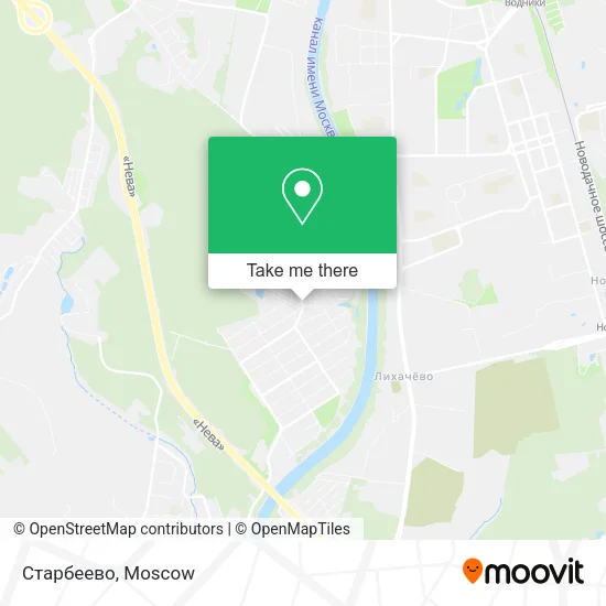 Старбеево map