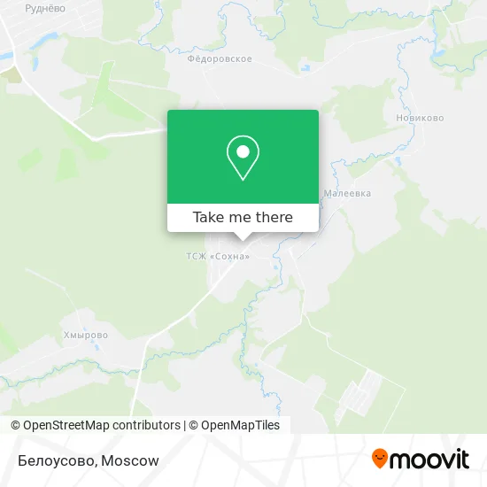 Белоусово map