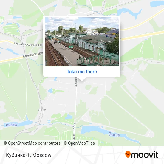 Кубинка-1 map