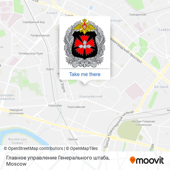 Главное управление Генерального штаба map