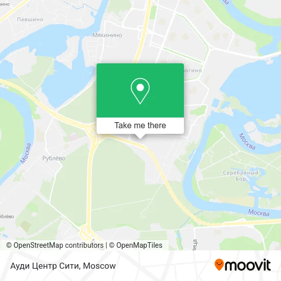 Ауди Центр Сити map