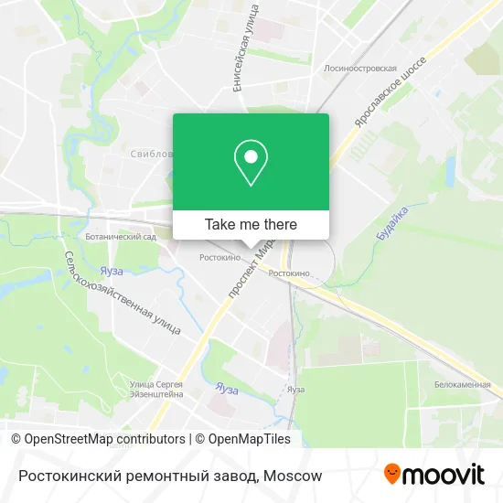 Ростокинский ремонтный завод map