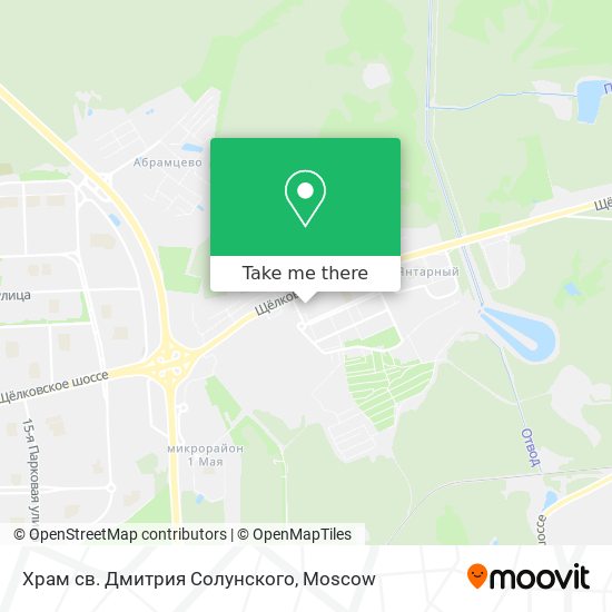 Храм св. Дмитрия Солунского map