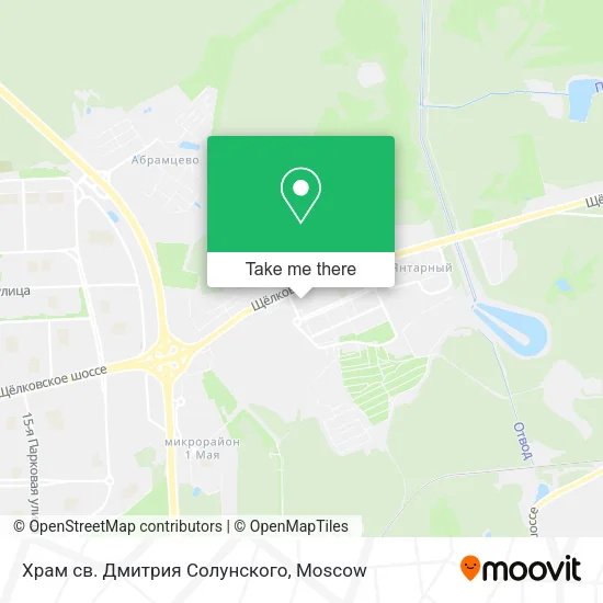 Храм св. Дмитрия Солунского map