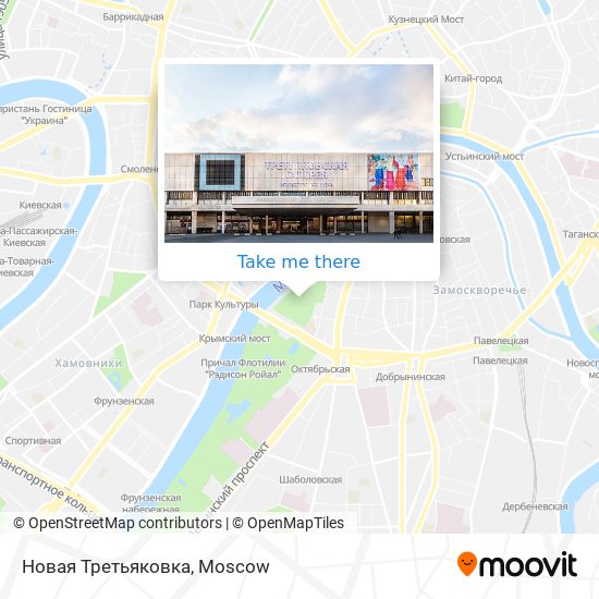 Новая Третьяковка map