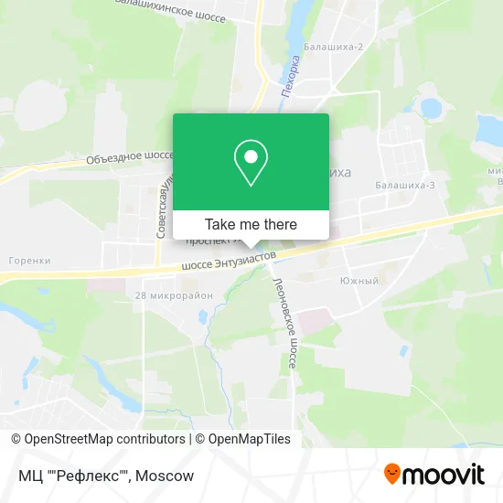 МЦ ""Рефлекс"" map