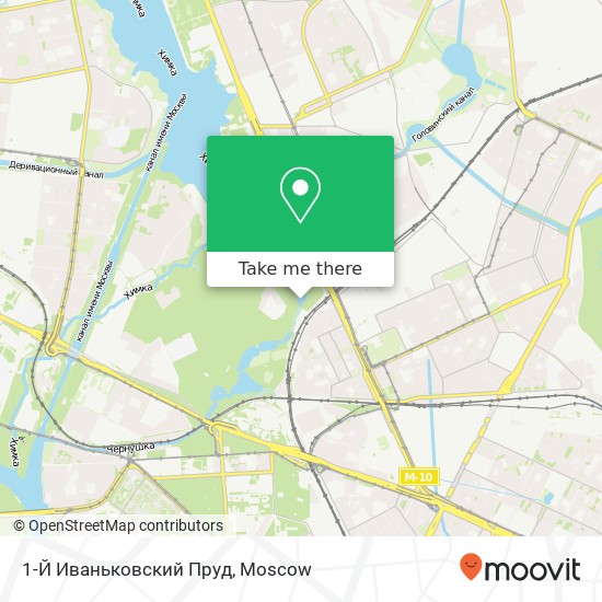 1-Й Иваньковский Пруд map