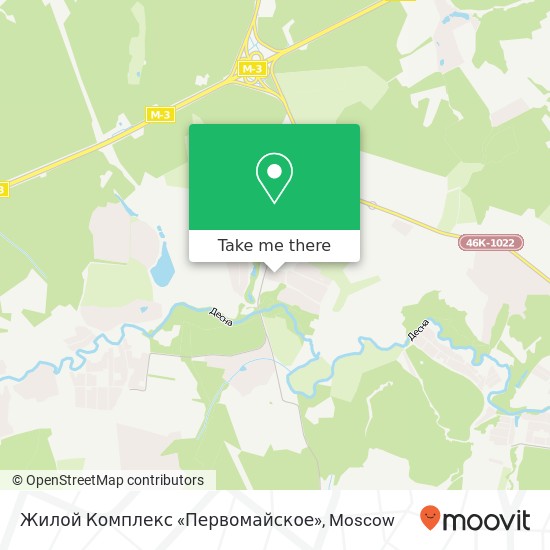 Жилой Комплекс «Первомайское» map