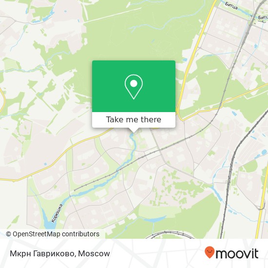 Мкрн Гавриково map