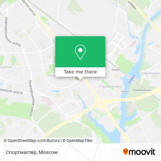 Спортмастер map