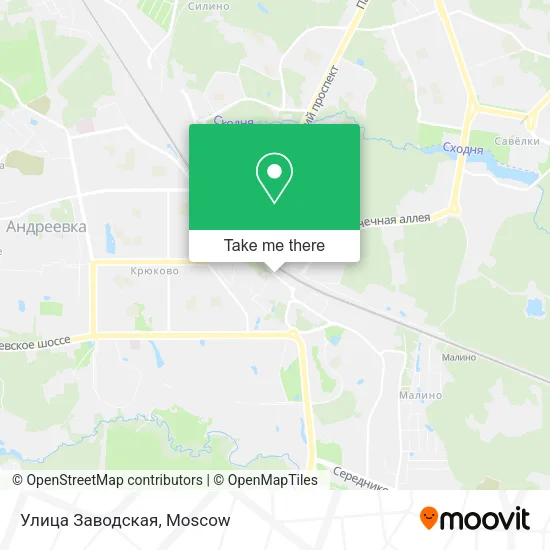 Улица Заводская map