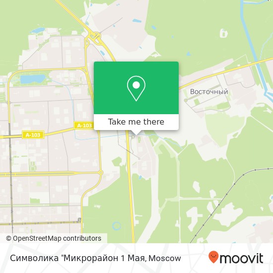 Символика "Микрорайон 1 Мая map