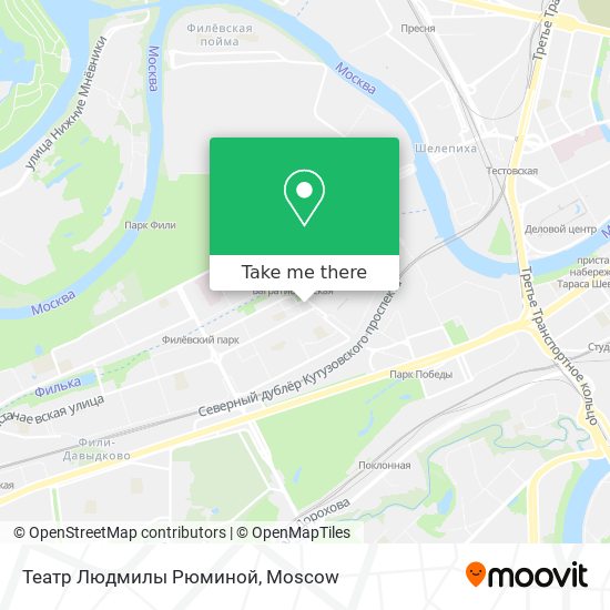 Театр Людмилы Рюминой map