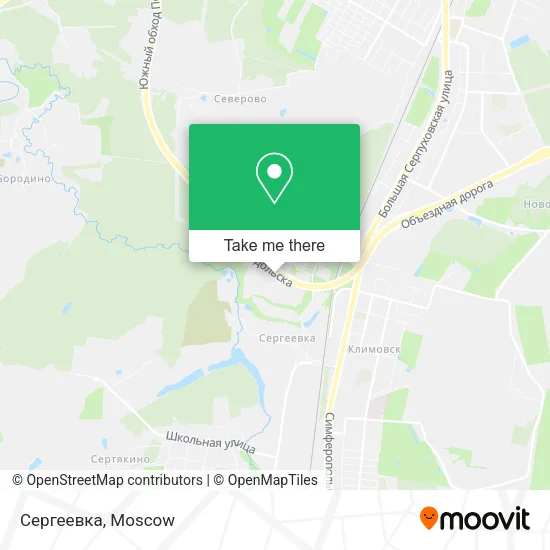 Сергеевка map