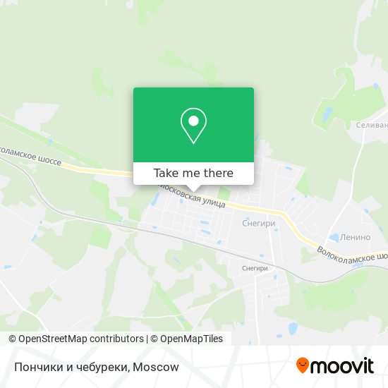 Пончики и чебуреки map