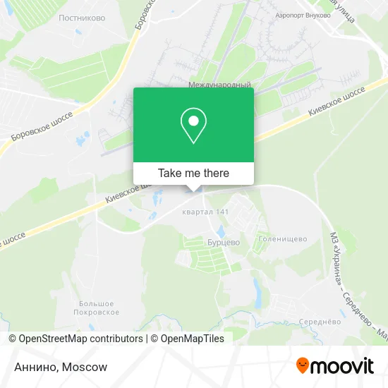 Аннино map