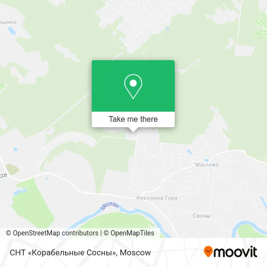 СНТ «Корабельные Сосны» map