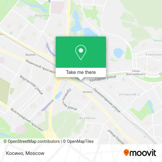 Косино map