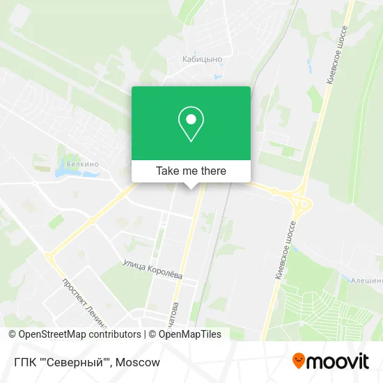 ГПК ""Северный"" map