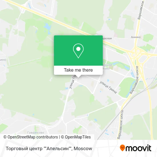 Торговый центр ""Апельсин"" map