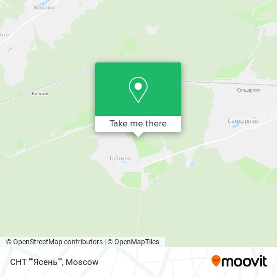 СНТ ""Ясень"" map