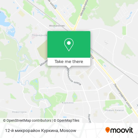 12-й микрорайон Куркина map