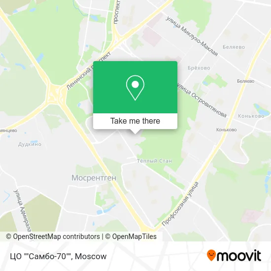 ЦО ""Самбо-70"" map