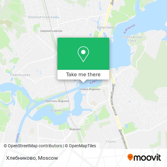 Хлебниково map