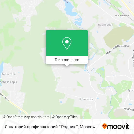 Санаторий-профилакторий ""Родник"" map