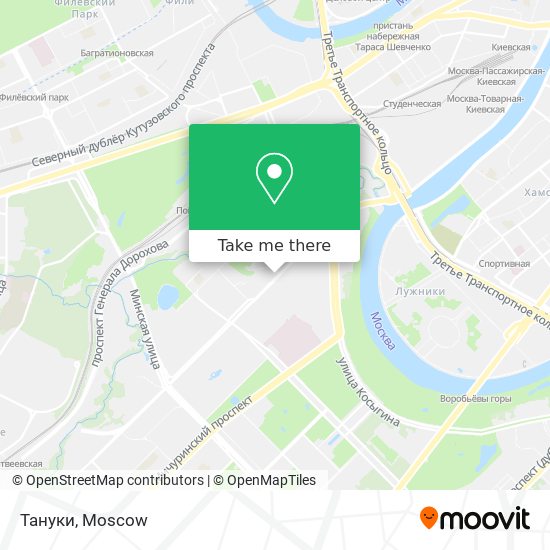 Тануки map
