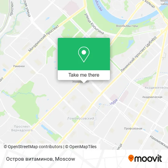 Остров витаминов map