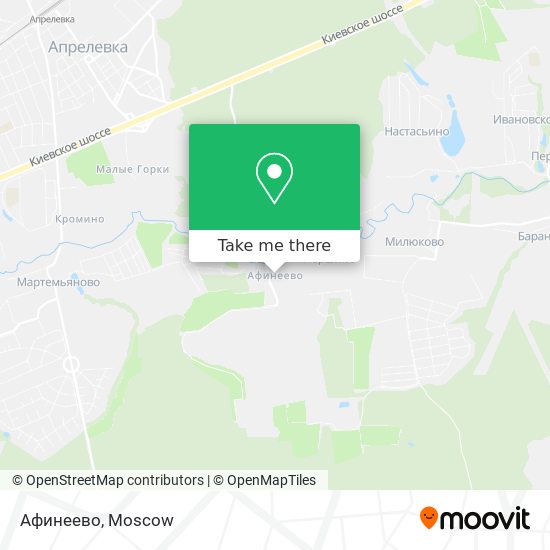 Афинеево map