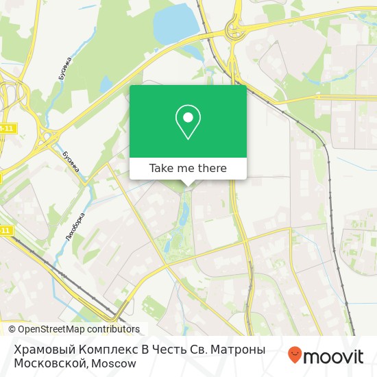 Храмовый Комплекс В Честь Св. Матроны Московской map