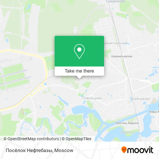 Посёлок Нефтебазы map