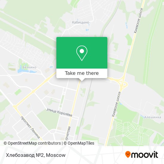 Хлебозавод №2 map