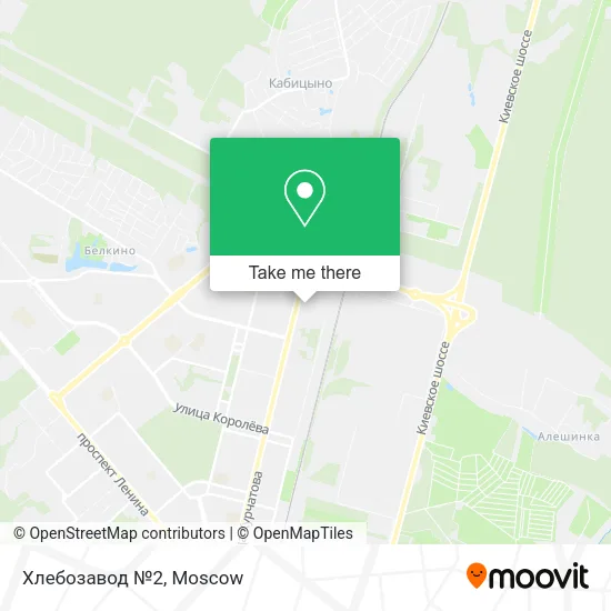 Хлебозавод №2 map