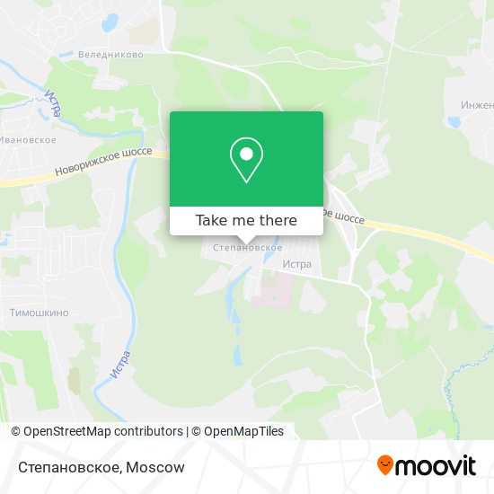 Степановское map
