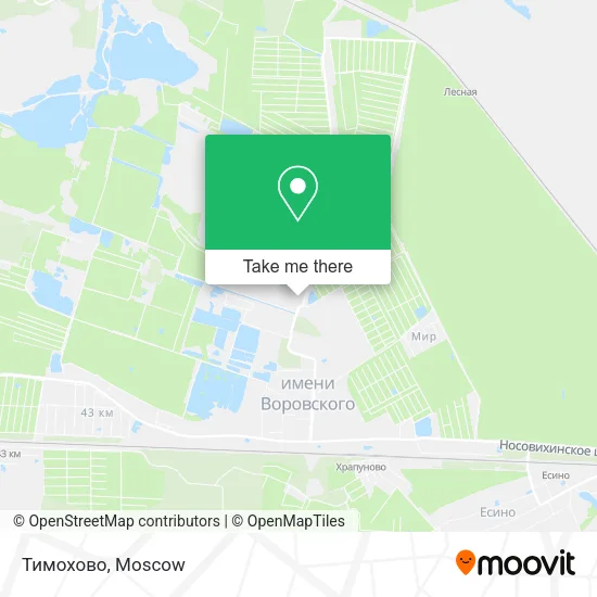 Тимохово map