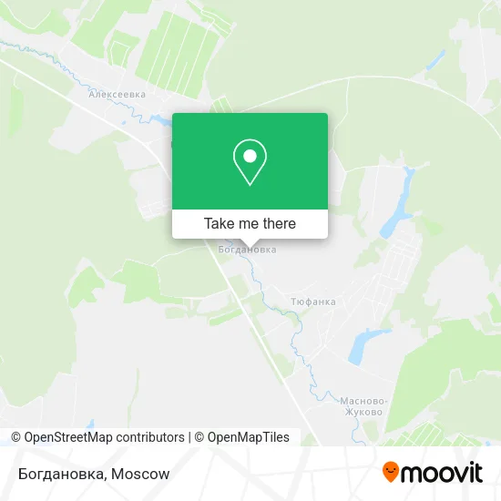 Богдановка map